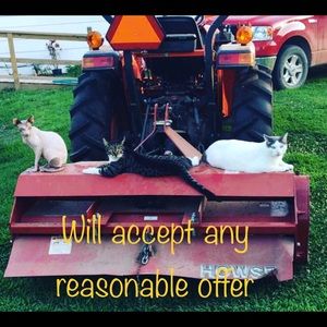 Not for sale. Will accept any reasonable offer.